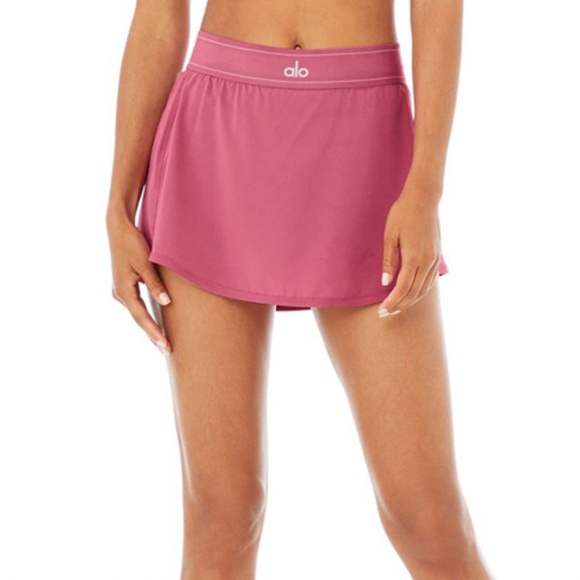 ALO Yoga Skirts Alo Yoga Match Point Tennis Skirt In Raspberry